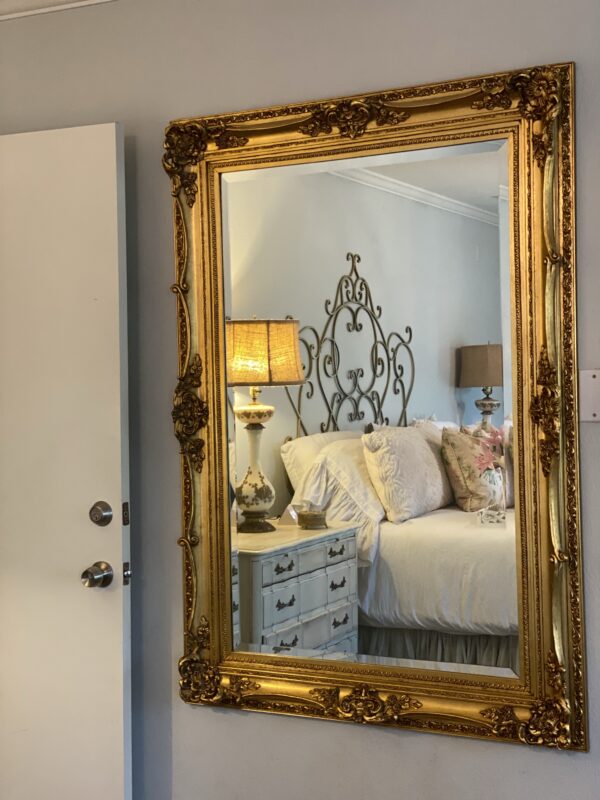 Spring Touches to our Vintage Master Bedroom ... | Vintage Joyce Marie